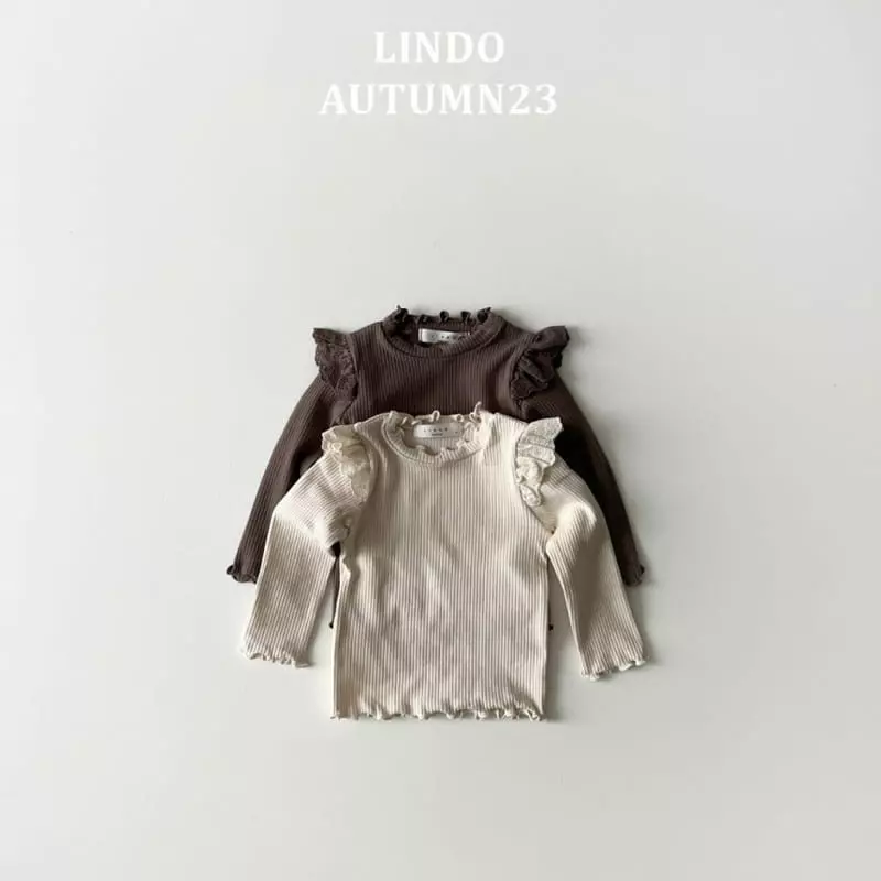 Lindo - Korean Children Fashion - #minifashionista - Lace Rib Tee