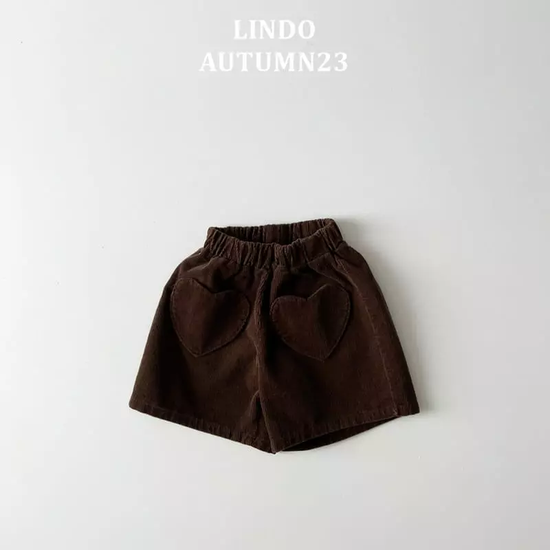 Lindo - Korean Children Fashion - #minifashionista - Heart Pocket Pants - 4