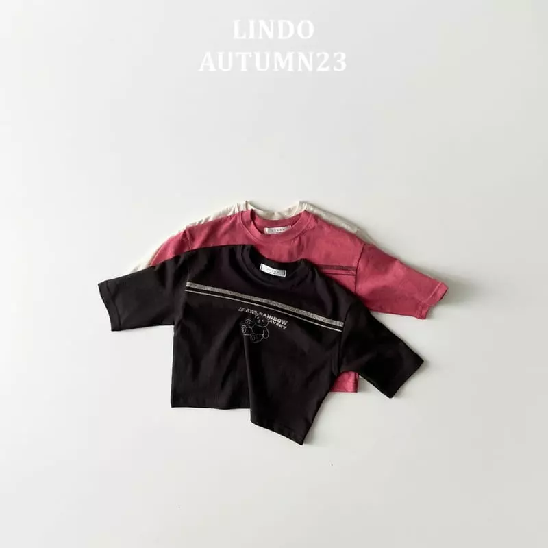 Lindo - Korean Children Fashion - #prettylittlegirls - Wink Bear Tee - 9