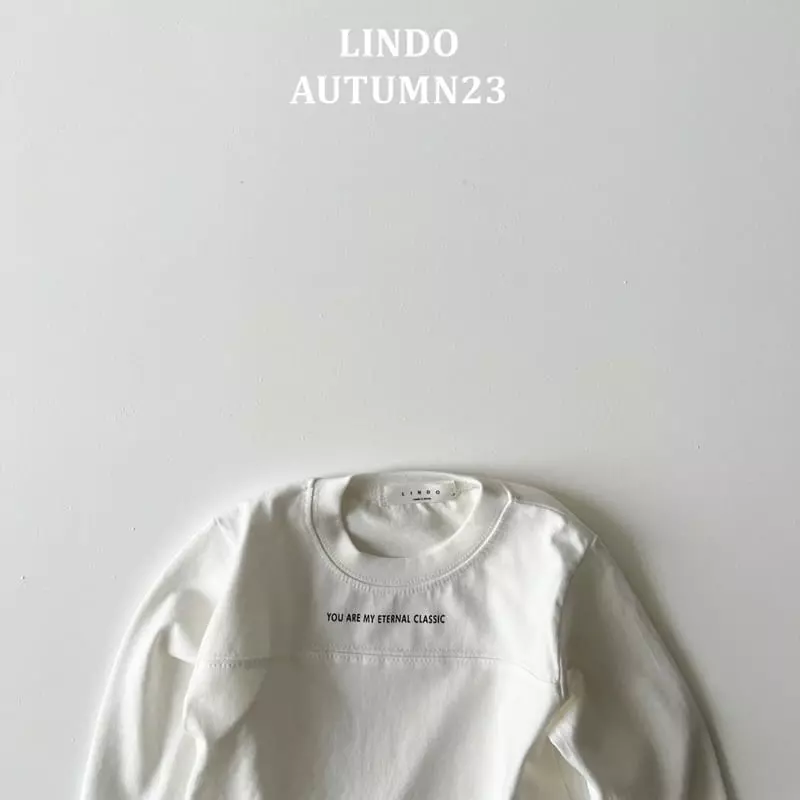 Lindo - Korean Children Fashion - #stylishchildhood - Classic Slit Tee - 6