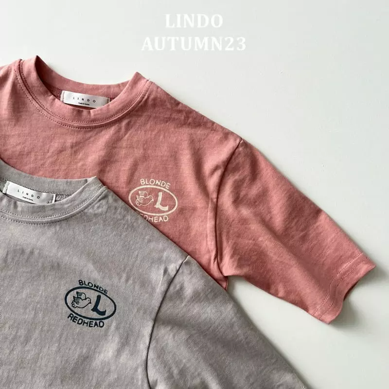 Lindo - Korean Children Fashion - #todddlerfashion - Blonde Tee - 2
