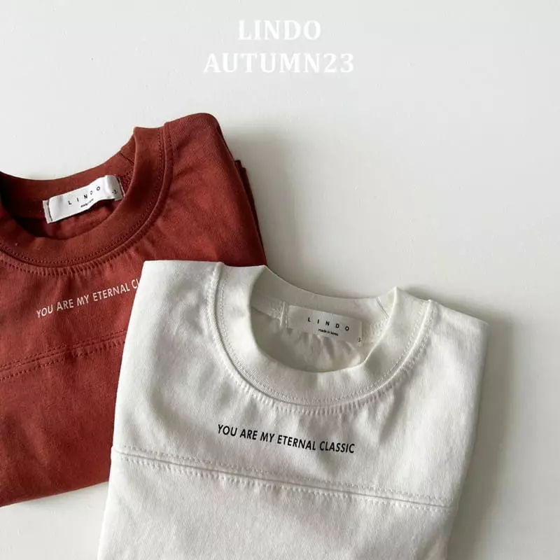 Lindo - Korean Children Fashion - #toddlerclothing - Classic Slit Tee - 5