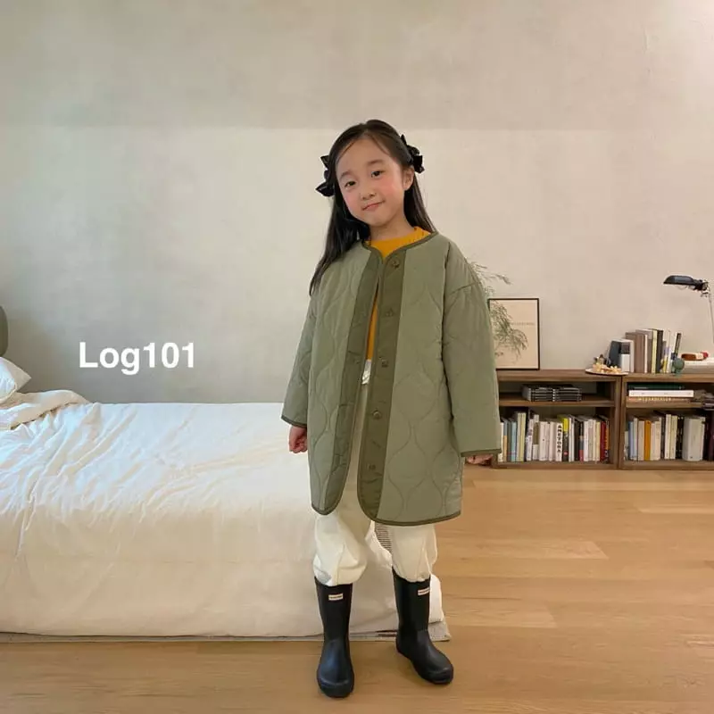 Log101 - Korean Children Fashion - #magicofchildhood - Log Quilting Jumper - 6
