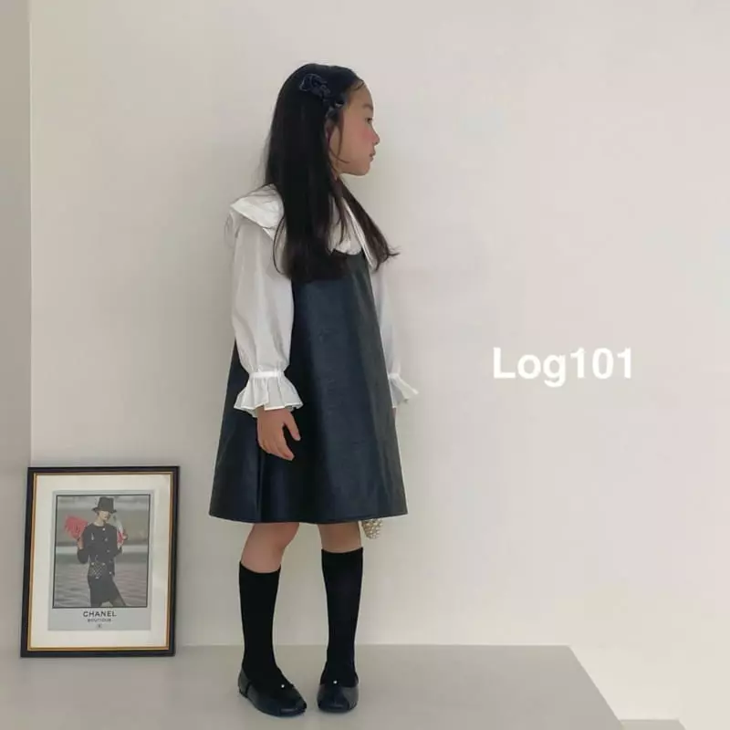Log101 - Korean Children Fashion - #toddlerclothing - Barbie Leather One-piece