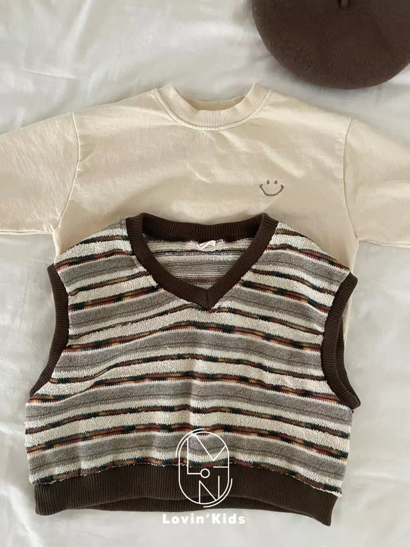 Lovin - Korean Children Fashion - #Kfashion4kids - Smile Sweatshirt - 9