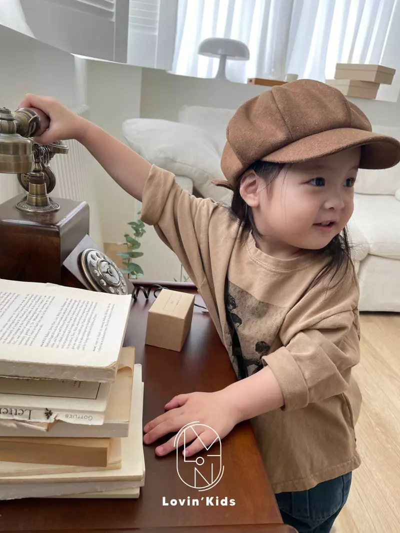 Lovin - Korean Children Fashion - #discoveringself - Photo Tee - 12
