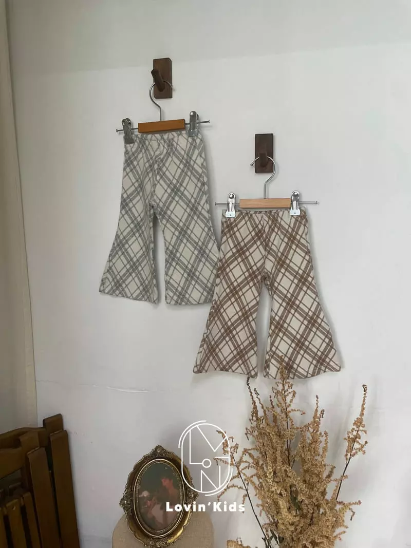 Lovin - Korean Children Fashion - #discoveringself - Check Pants - 5