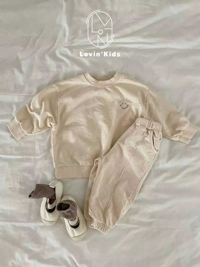 Lovin - Korean Children Fashion - #kidzfashiontrend - Smile Sweatshirt - 8