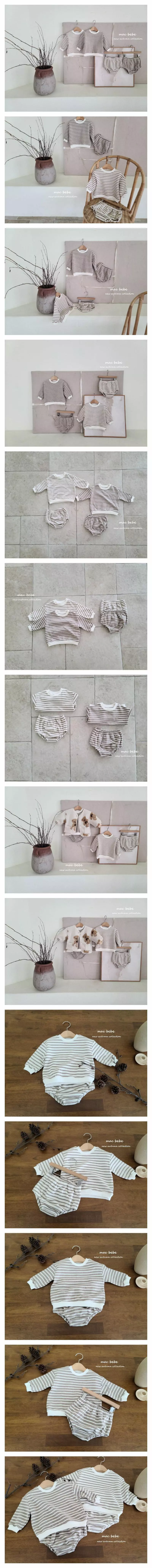 Mac - Korean Baby Fashion - #babyclothing - St Terry Set