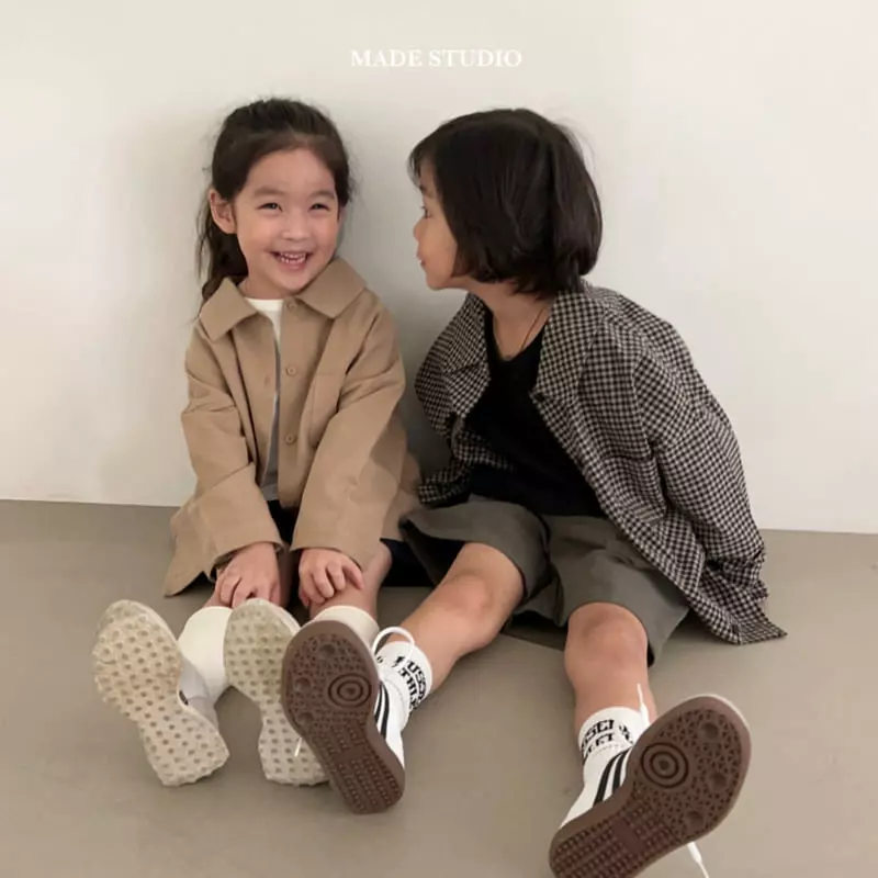 Made Studio - Korean Children Fashion - #childofig - Pocket Shirt - 10
