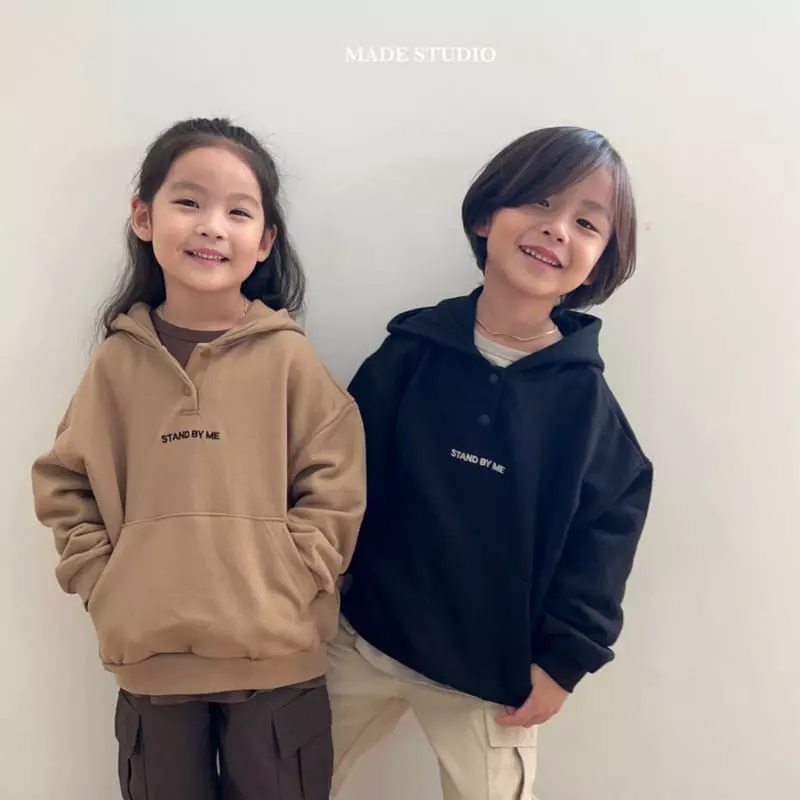 Made Studio - Korean Children Fashion - #designkidswear - Stand Hoody Tee - 9