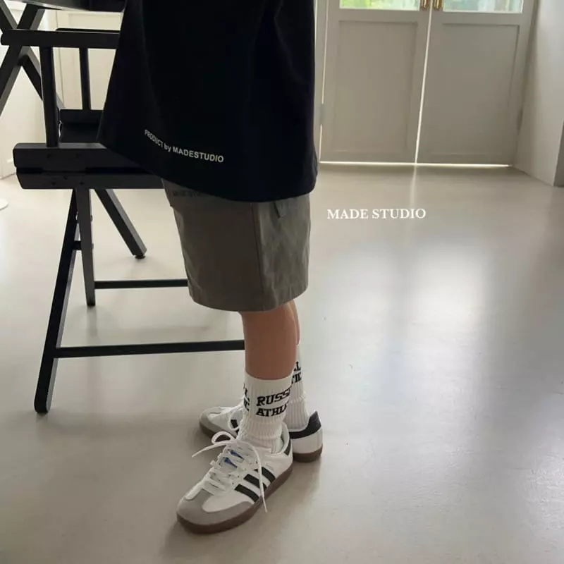 Made Studio - Korean Children Fashion - #fashionkids - Pocket Shorts - 7