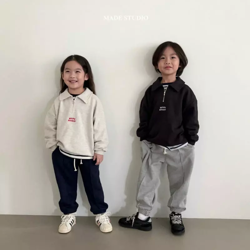 Made Studio - Korean Children Fashion - #kidsshorts - Basic Pants - 6