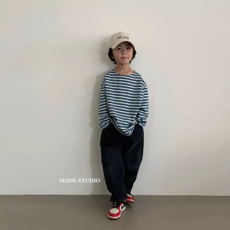 Made Studio - Korean Children Fashion - #kidsshorts - Embori Tee - 11