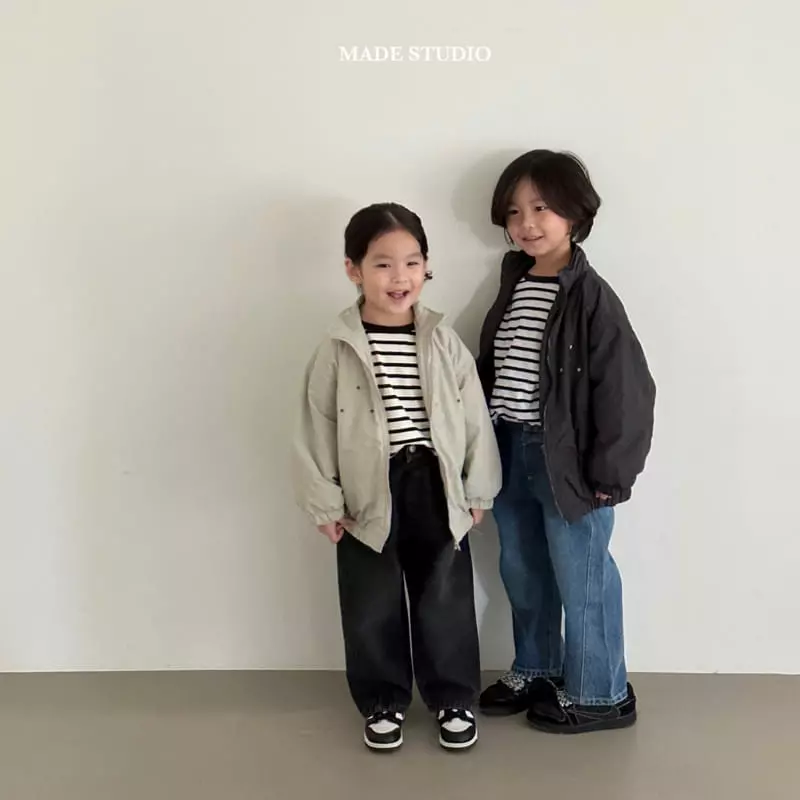 Made Studio - Korean Children Fashion - #littlefashionista - Washing Jeans - 11