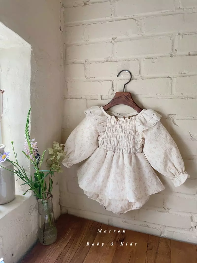 Marron Kid - Korean Baby Fashion - #babyfashion - Marie Bodysuit - 4