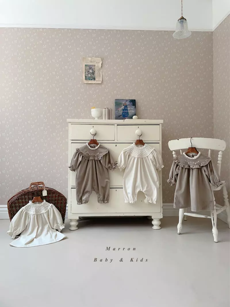 Marron Kid - Korean Baby Fashion - #babylifestyle - Sharon Bodysuit