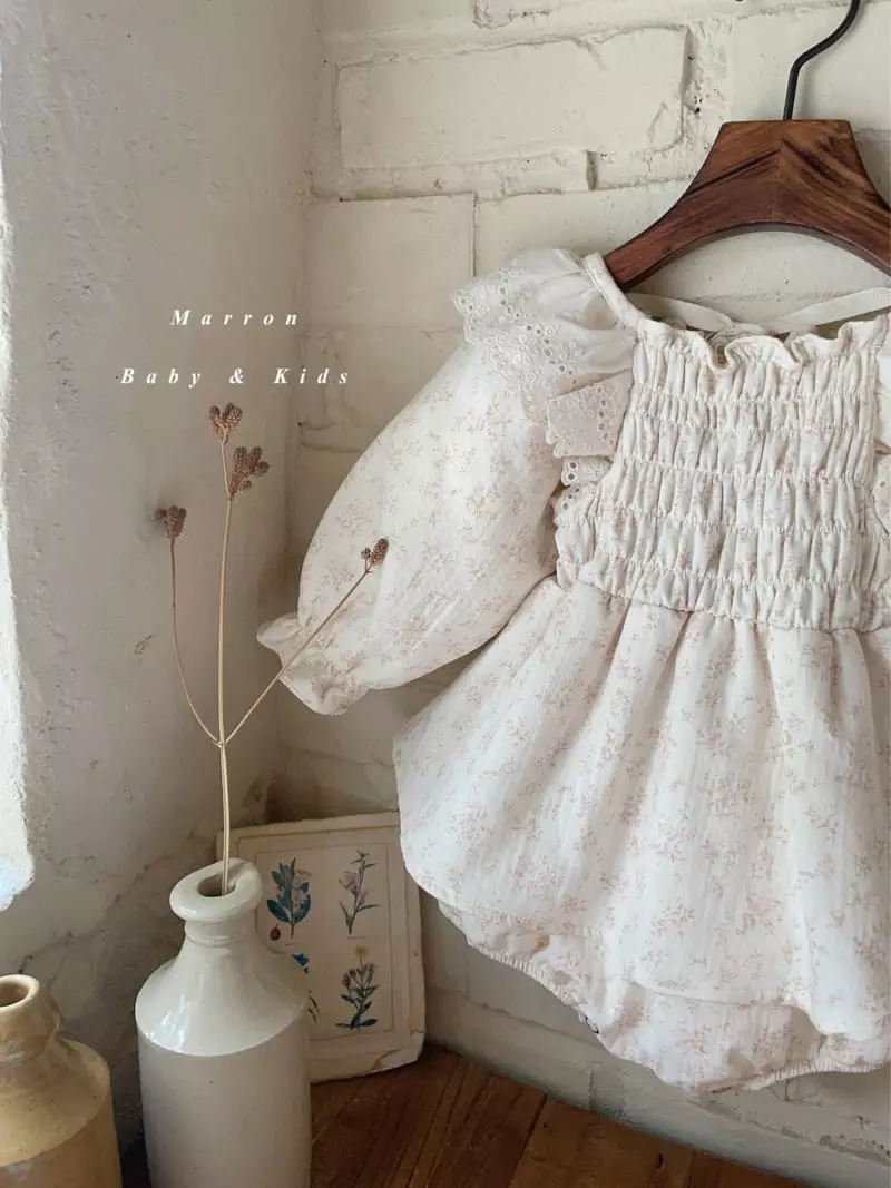 Marron Kid - Korean Baby Fashion - #babyoninstagram - Marie Bodysuit - 7
