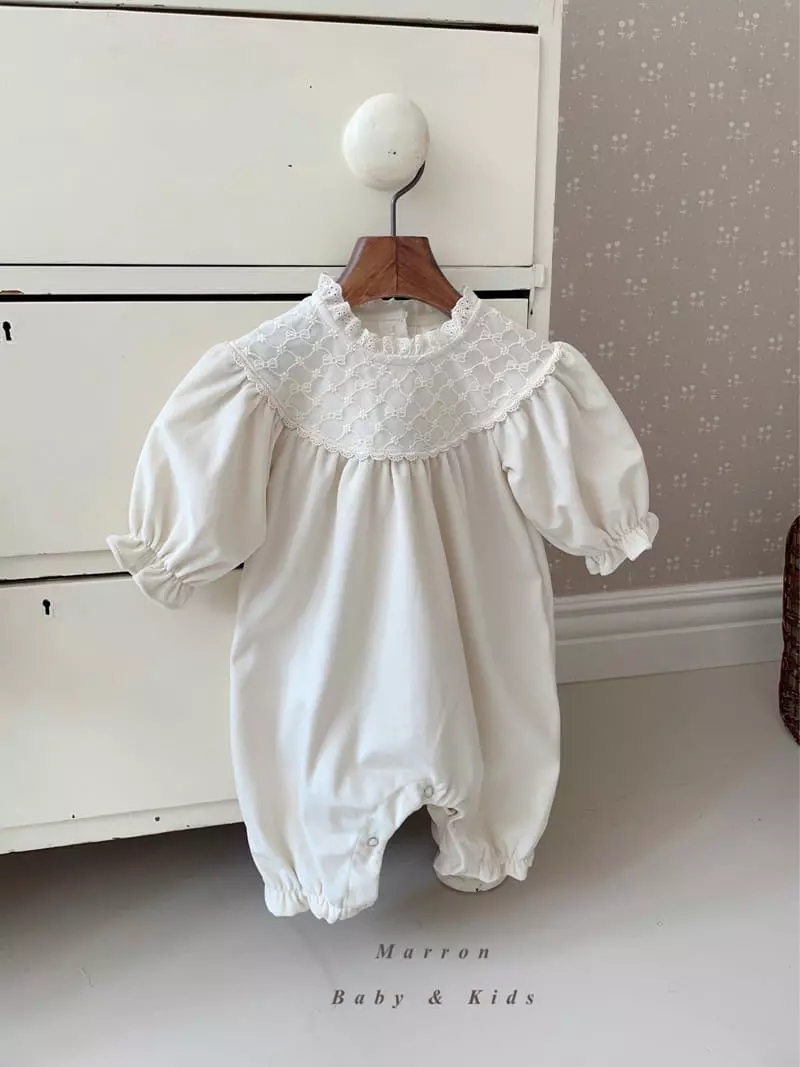 Marron Kid - Korean Baby Fashion - #babyoutfit - Sharon Bodysuit - 5