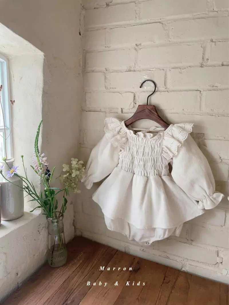 Marron Kid - Korean Baby Fashion - #babyoutfit - Marie Bodysuit - 9