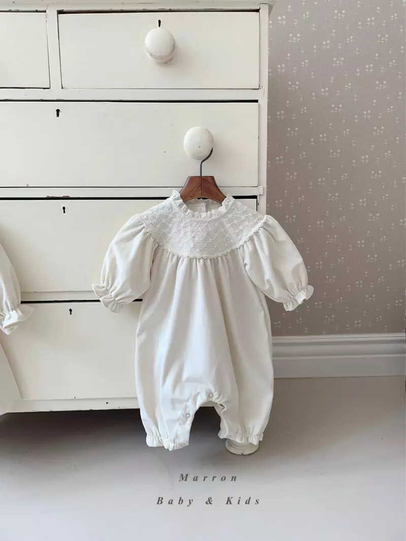 Marron Kid - Korean Baby Fashion - #babywear - Sharon Bodysuit - 6