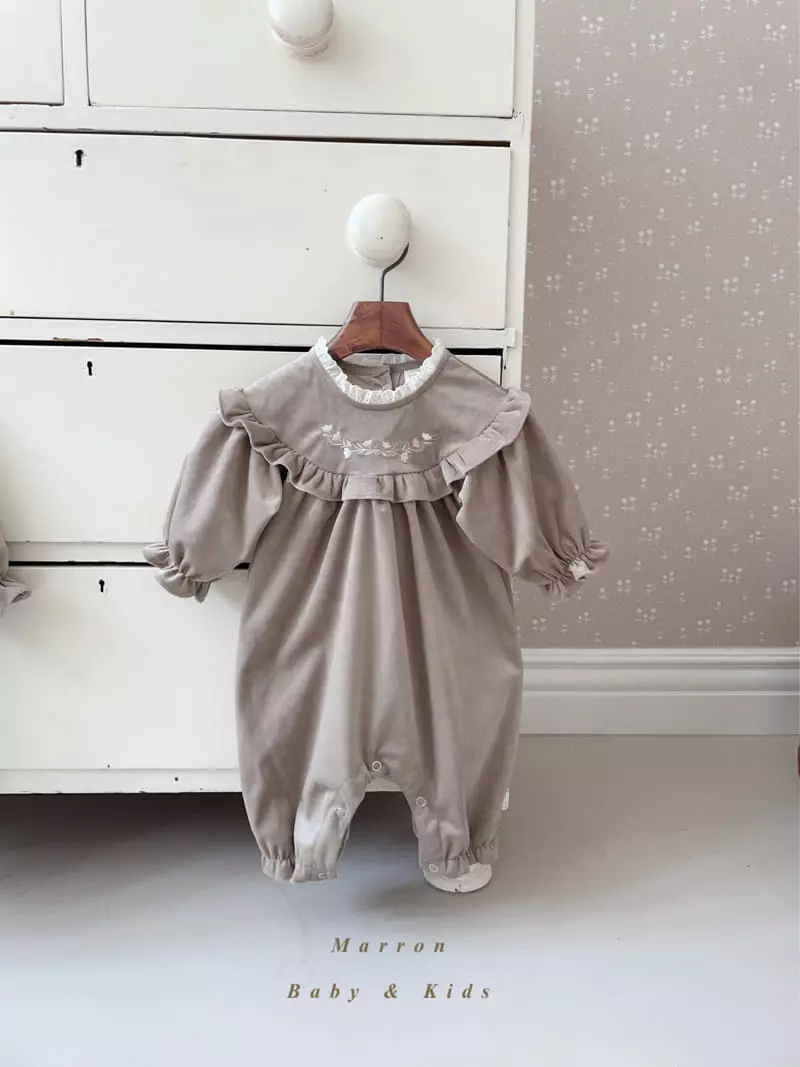 Marron Kid - Korean Baby Fashion - #onlinebabyshop - Sharon Bodysuit - 8