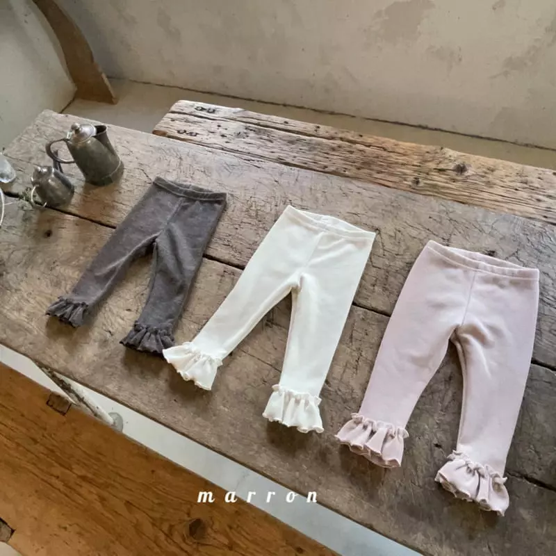 Marron Kid - Korean Children Fashion - #childofig - Momo Leggings - 2