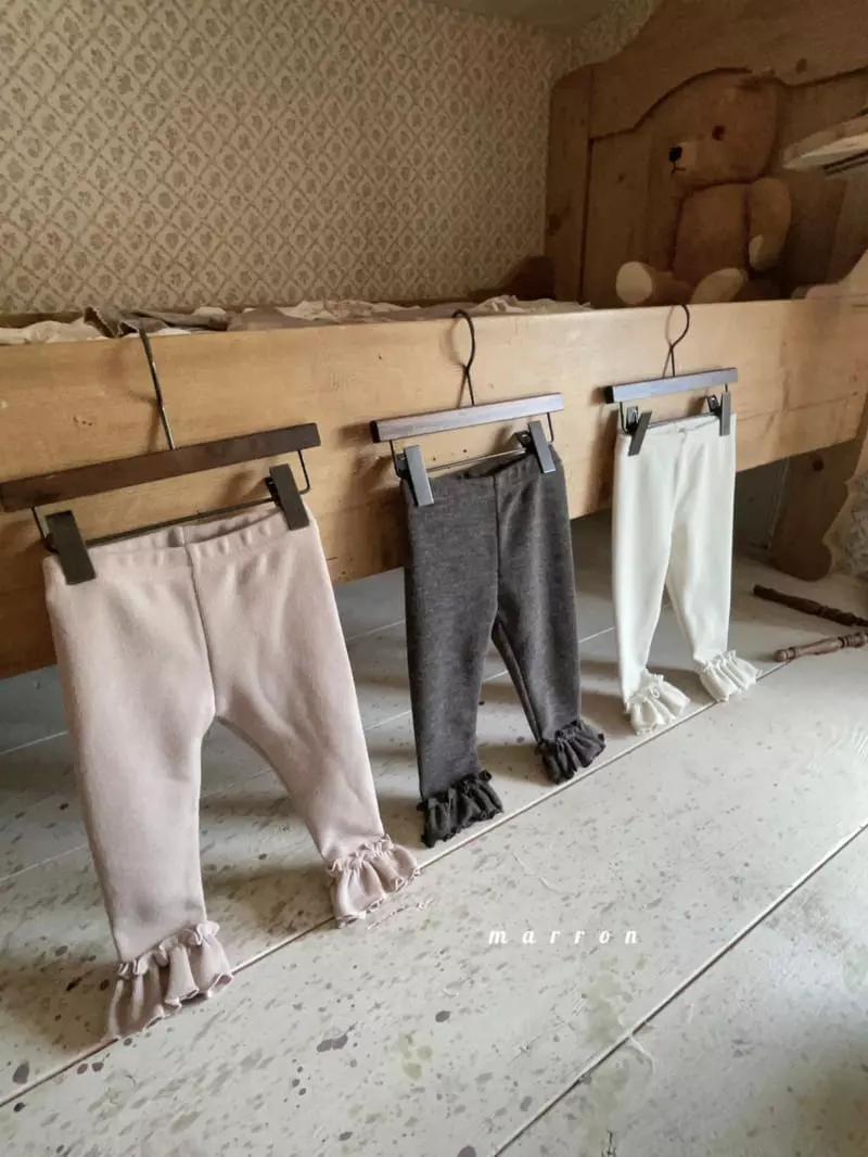 Marron Kid - Korean Children Fashion - #childofig - Momo Leggings - 3