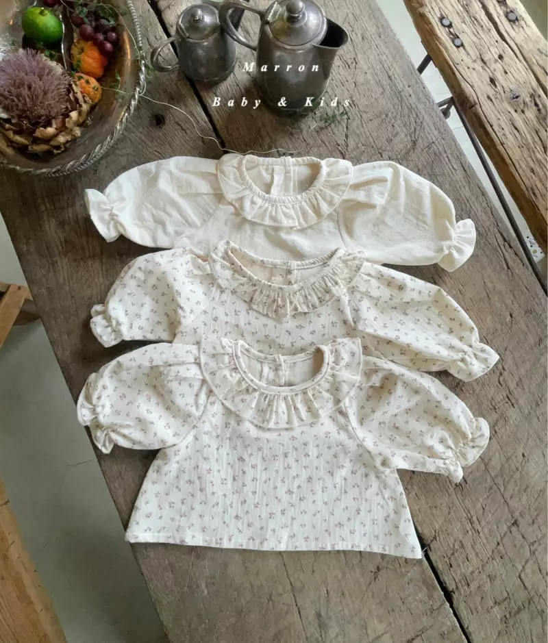 Marron Kid - Korean Children Fashion - #childofig - Muse Blouse