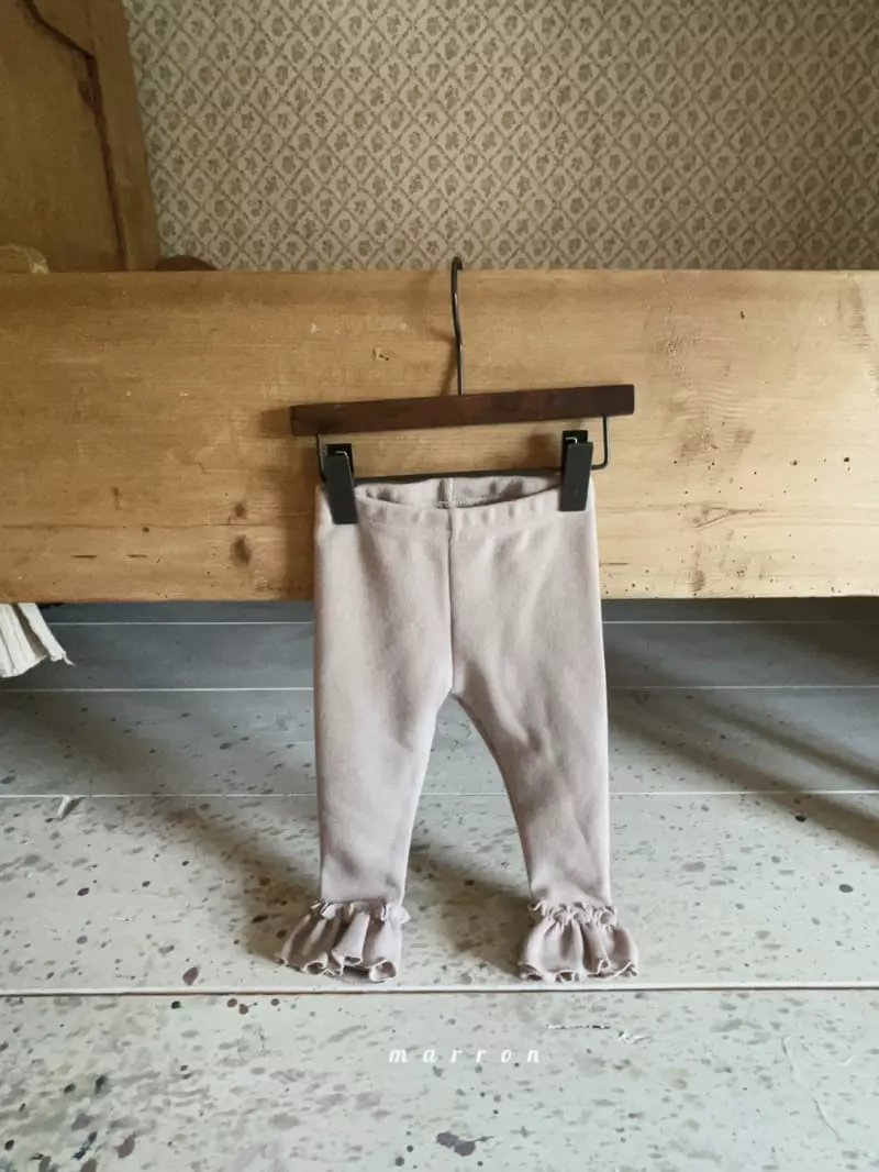 Marron Kid - Korean Children Fashion - #childofig - Momo Leggings - 4