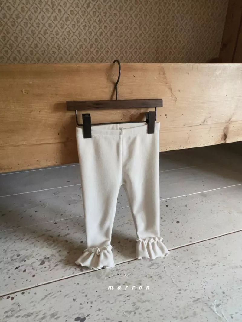 Marron Kid - Korean Children Fashion - #designkidswear - Momo Leggings - 5