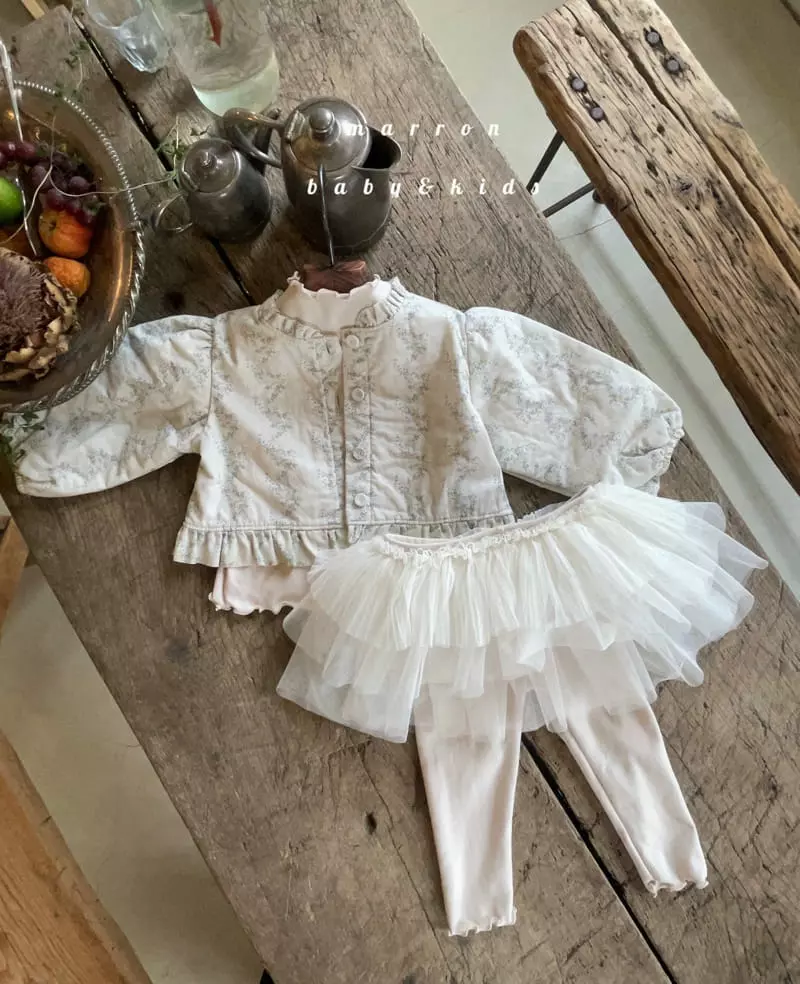 Marron Kid - Korean Children Fashion - #discoveringself - Esabel Blouse - 8