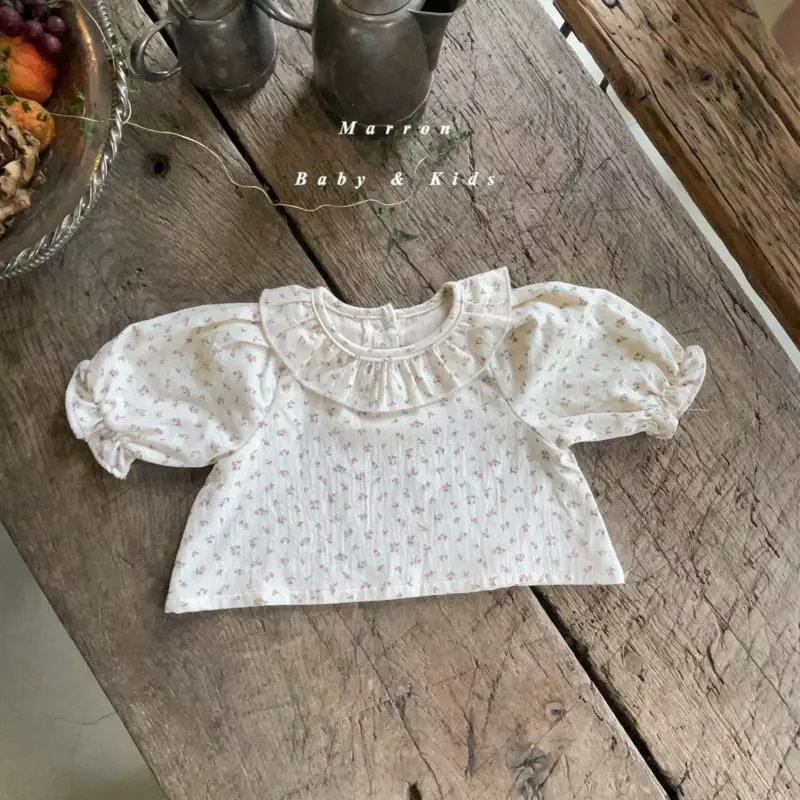 Marron Kid - Korean Children Fashion - #fashionkids - Muse Blouse - 5