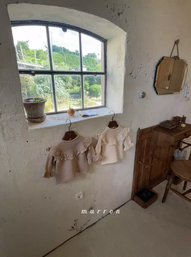 Marron Kid - Korean Children Fashion - #kidsshorts - Loren Blouse - 2