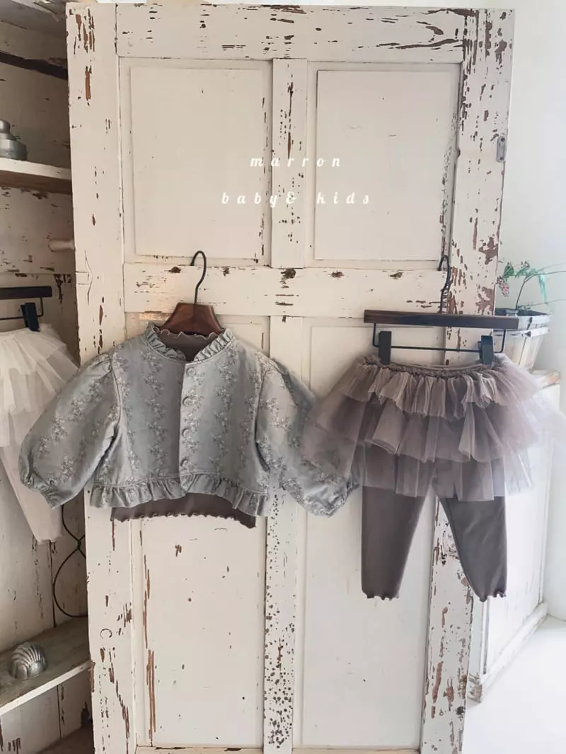 Marron Kid - Korean Children Fashion - #kidzfashiontrend - Esabel Blouse - 12