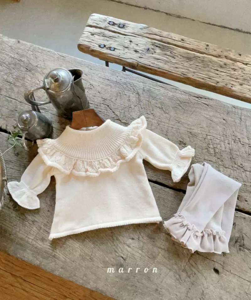 Marron Kid - Korean Children Fashion - #littlefashionista - Momo Leggings - 12