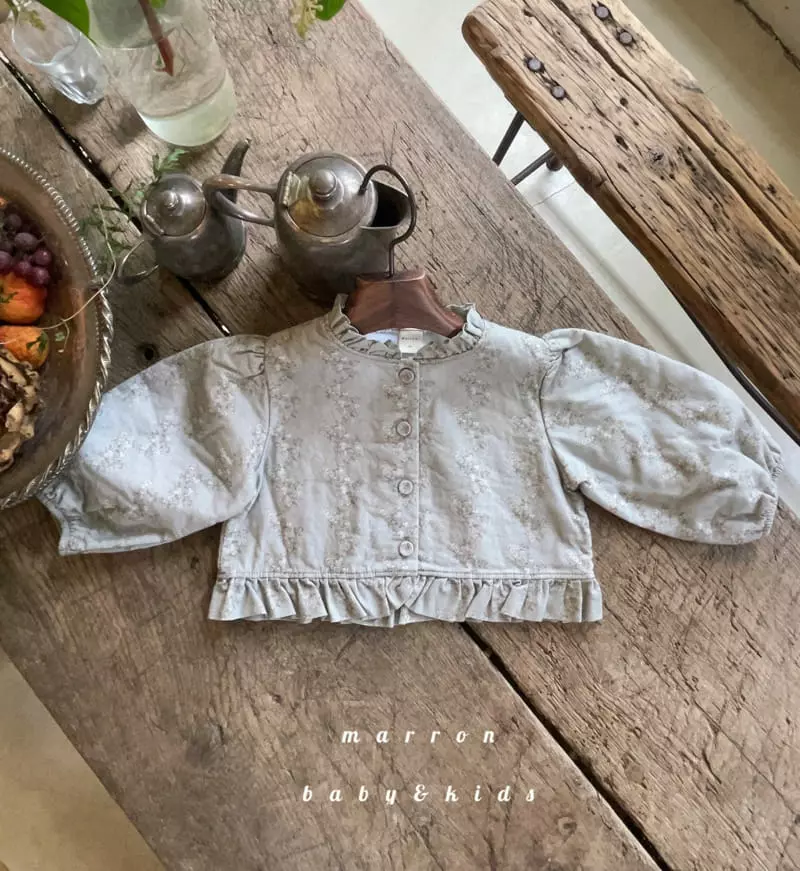 Marron Kid - Korean Children Fashion - #prettylittlegirls - Esabel Blouse