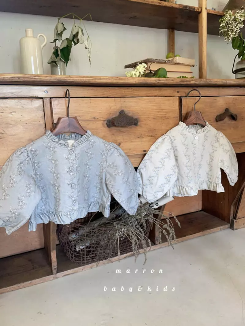 Marron Kid - Korean Children Fashion - #toddlerclothing - Esabel Blouse - 3