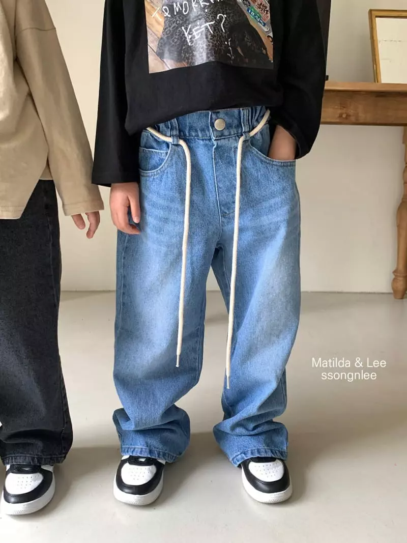 Matilda & Lee - Korean Children Fashion - #Kfashion4kids - Tunner Jeans