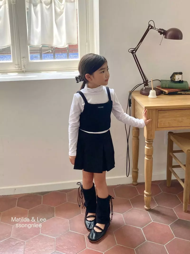 Matilda & Lee - Korean Children Fashion - #Kfashion4kids - Lavel Turtleneck Tee - 3