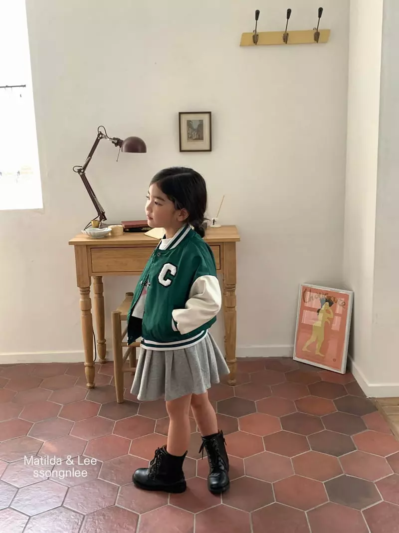 Matilda & Lee - Korean Children Fashion - #childofig - C Baseball Jumper - 9