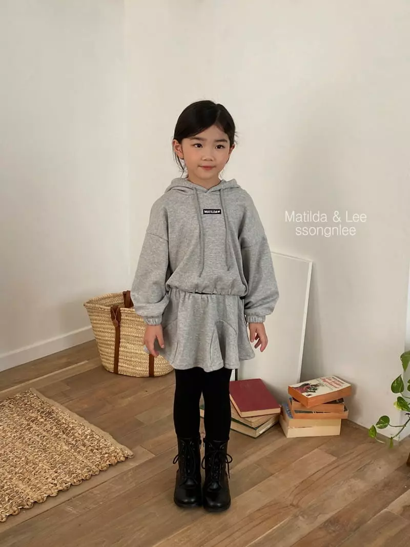 Matilda & Lee - Korean Children Fashion - #childrensboutique - Matilda Skirt Top Bottom Set - 3