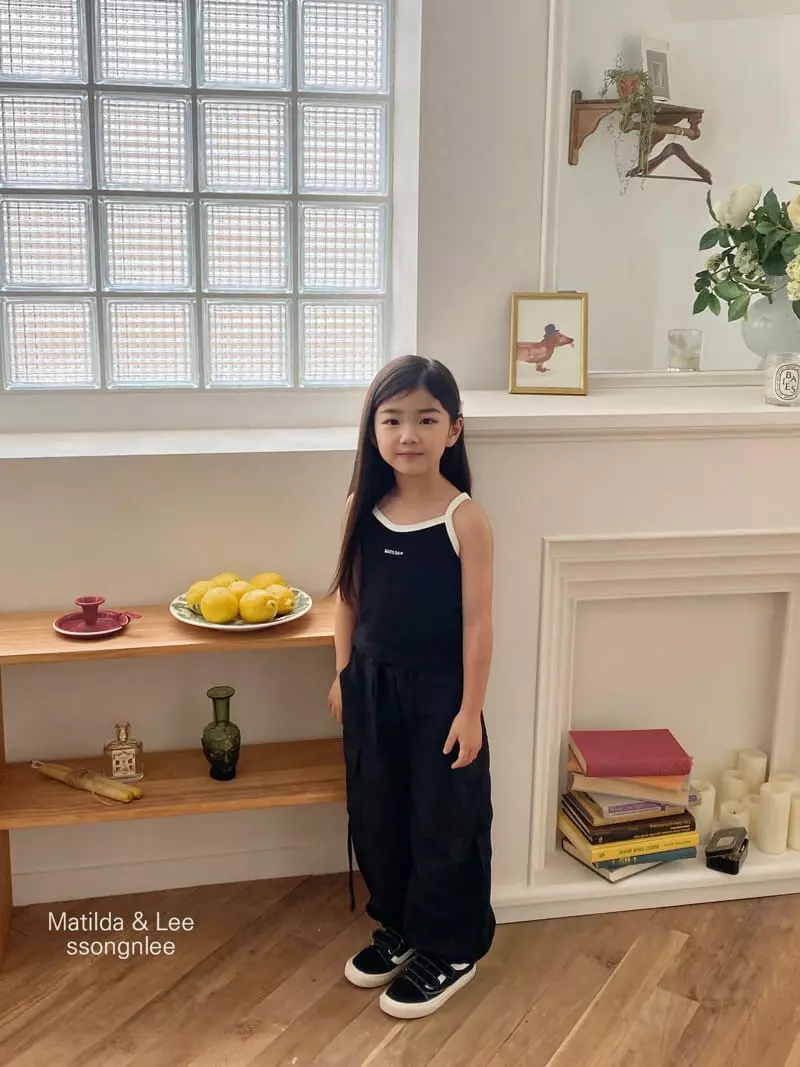 Matilda & Lee - Korean Children Fashion - #childrensboutique - Matilda Piping Sleeveless - 2