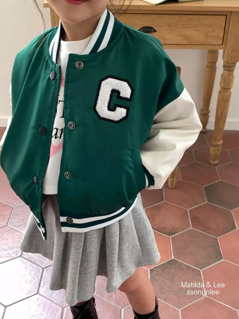 Matilda & Lee - Korean Children Fashion - #discoveringself - C Baseball Jumper - 12