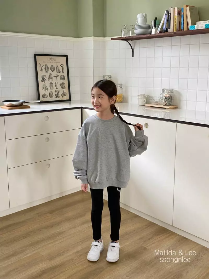 Matilda & Lee - Korean Children Fashion - #kidsshorts - Lavel Sweatshirt - 11