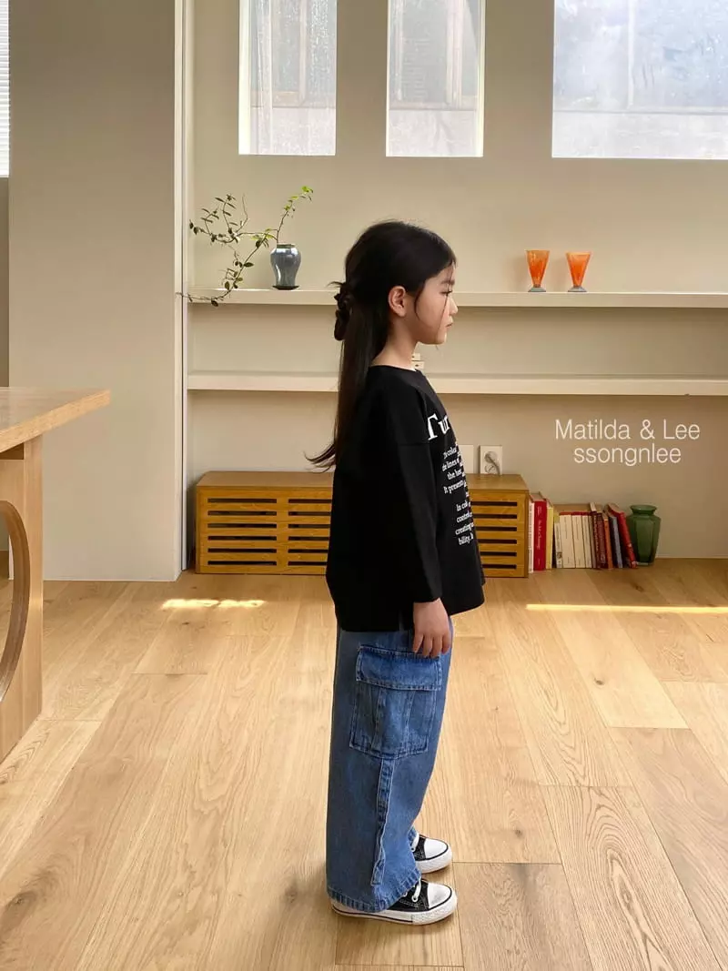 Matilda & Lee - Korean Children Fashion - #kidzfashiontrend - Loose Fit Jeans - 7