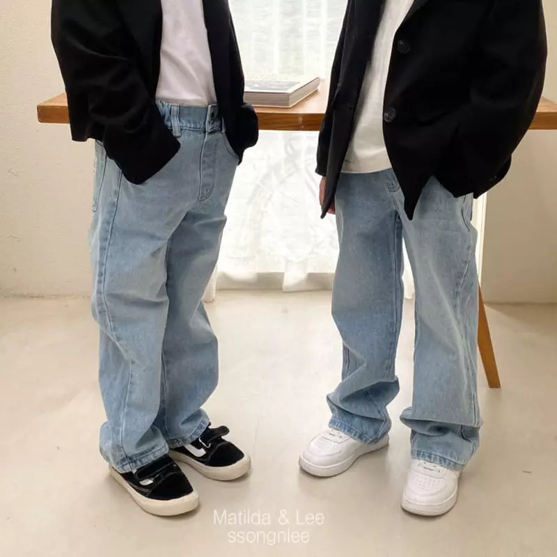Matilda & Lee - Korean Children Fashion - #magicofchildhood - Uniqure Jeans - 8