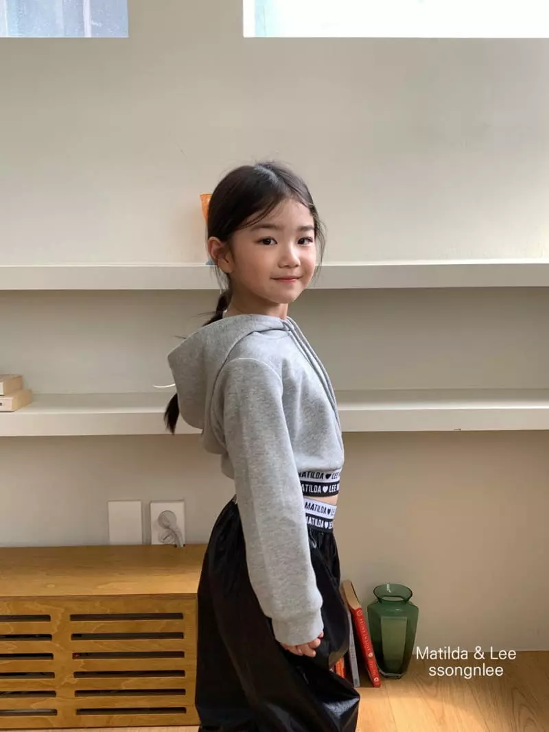 Matilda & Lee - Korean Children Fashion - #minifashionista - Matida Crop Hoody - 8