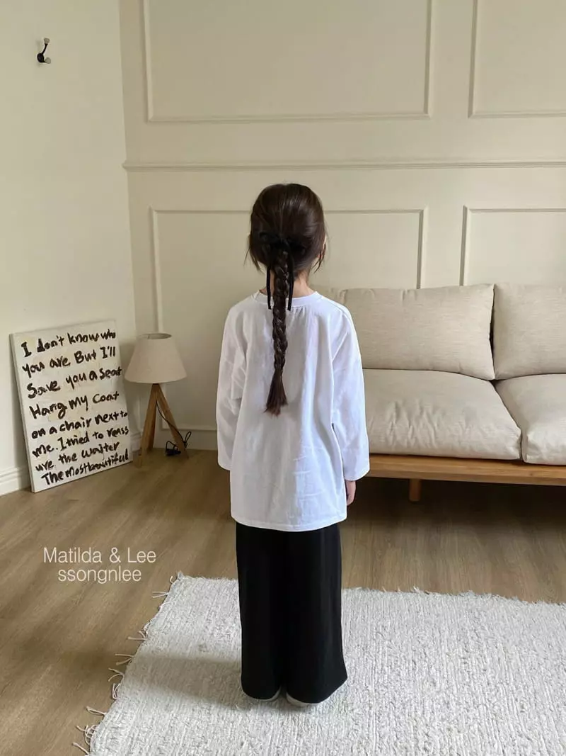 Matilda & Lee - Korean Children Fashion - #prettylittlegirls - Unbal Tee - 5