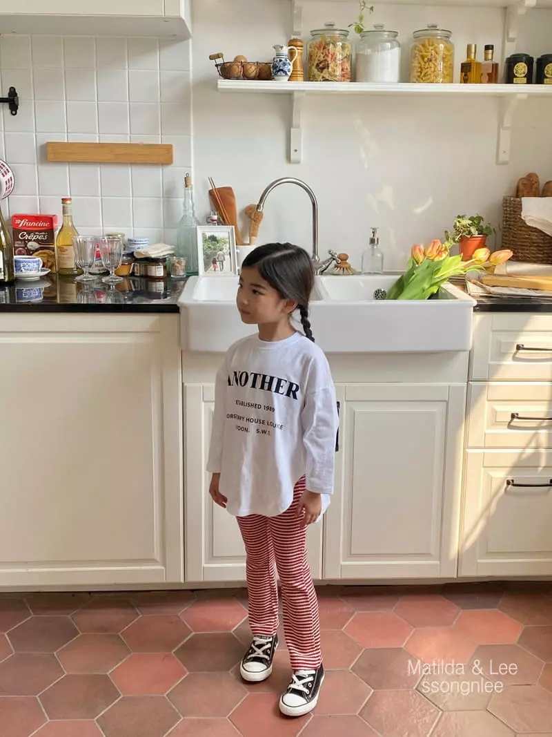 Matilda & Lee - Korean Children Fashion - #prettylittlegirls - ST Rib Pants - 2